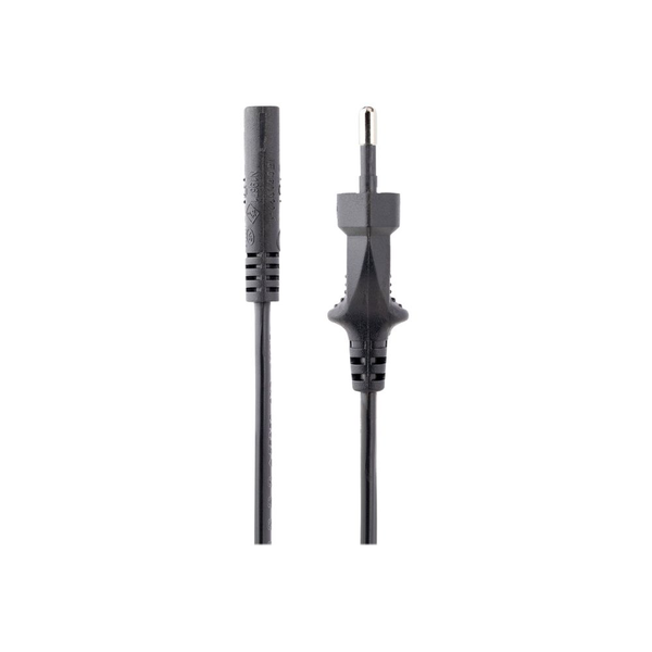 StarTech.com 752E-2M-POWER-LEAD el-ledning Sort CEE7/16 C7 forbinder