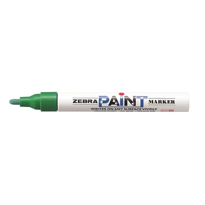 Zebra Paint marker 3 mm Lakkmarker - Zöld (51014)