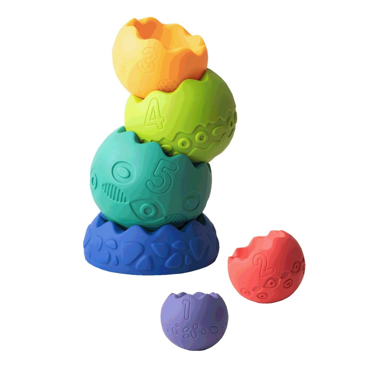 Hencz Toys Szenzoros piramis (813)