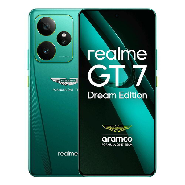Realme GT 7 Dream Edition 512GB 16GB RAM Dual SIM Aston Martin Green