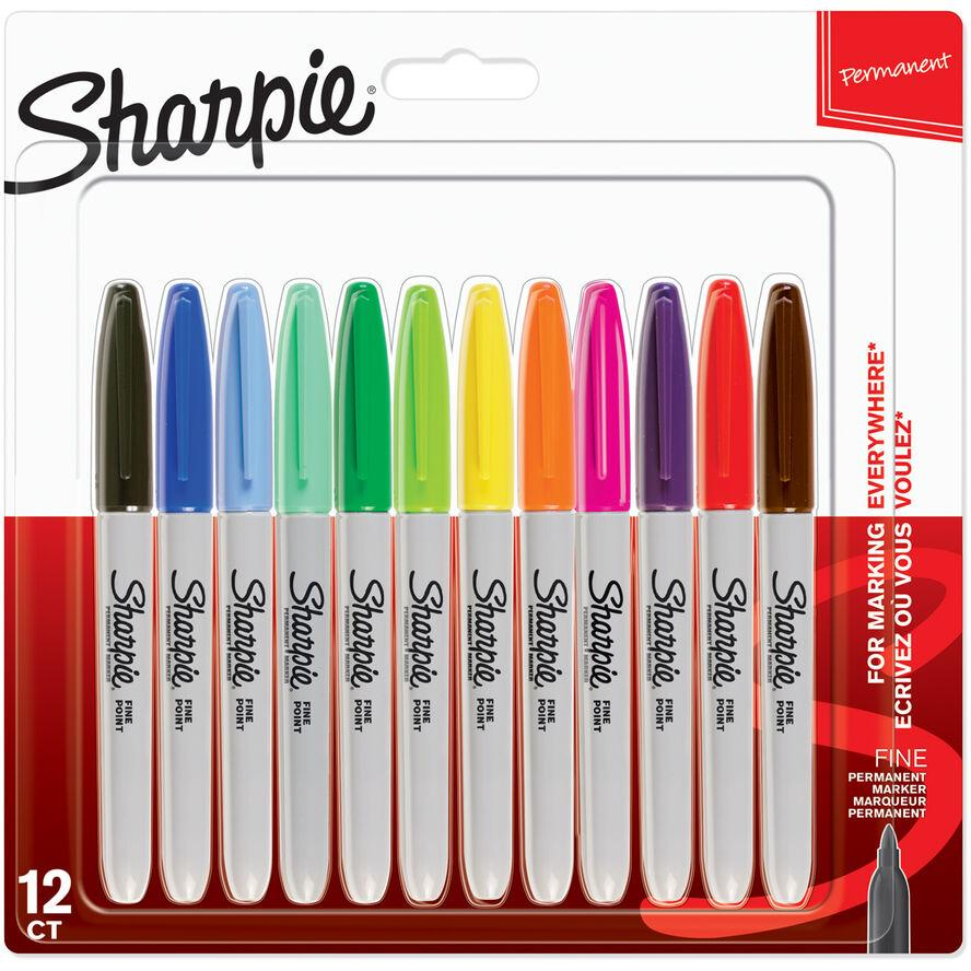 SHARPIE Fine, 12 színű (2065404)