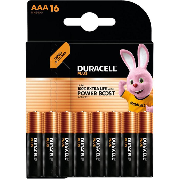 Duracell Plus Engangsbatteri AAA Alkaline
