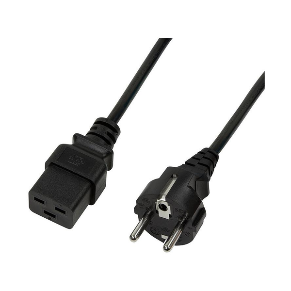 LogiLink CP152 cavo di alimentazione Nero 1,8 m CEE7/7 IEC C19