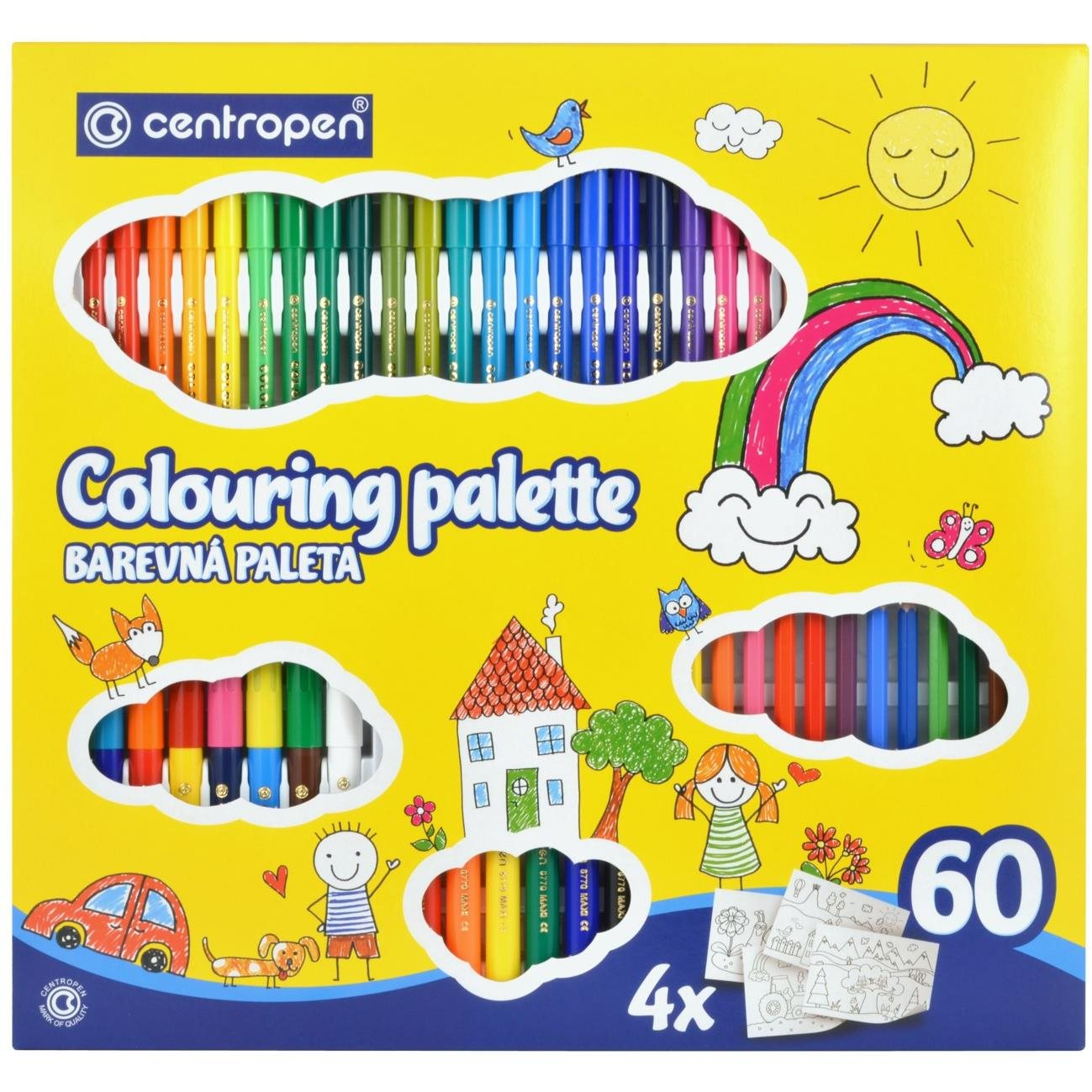 Centropen colouring palette 9396 set (8595013610534)