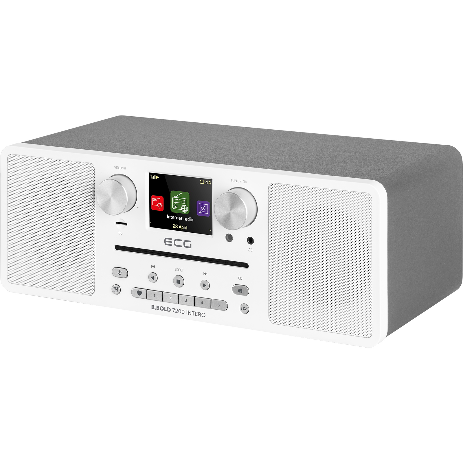 ECG B.BOLD 7200 Intero Internetes Rádió - Fehér (B-BOLD 7200 WHITE)