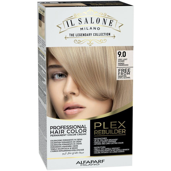 ALFAPARF MILANO Plex Rebuilder Hair Color Kit 9.0 Nagyon világosszőke