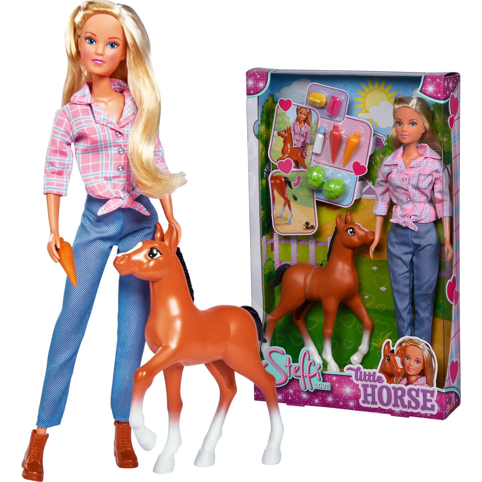 Simba Steffi Love Baba - Póni Vicces Funkcióval (460905)