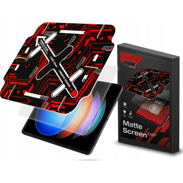  GrizzGlass Folia matowa GrizzGlass MatteScreen Easy do Xiaomi Pad 6S Pro 12.4