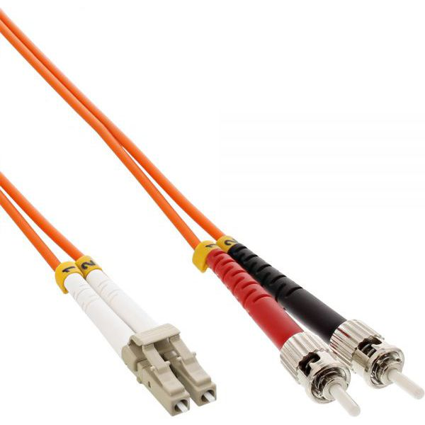 InLine 88502 InfiniBand és száloptikai kábel 2 M 2x LC 2x ST Narancssárga