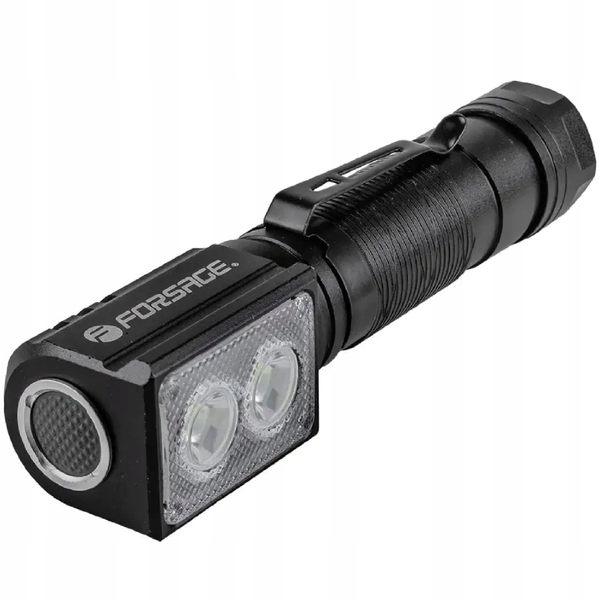 Latarka akumulatorowa LED czołowa USB