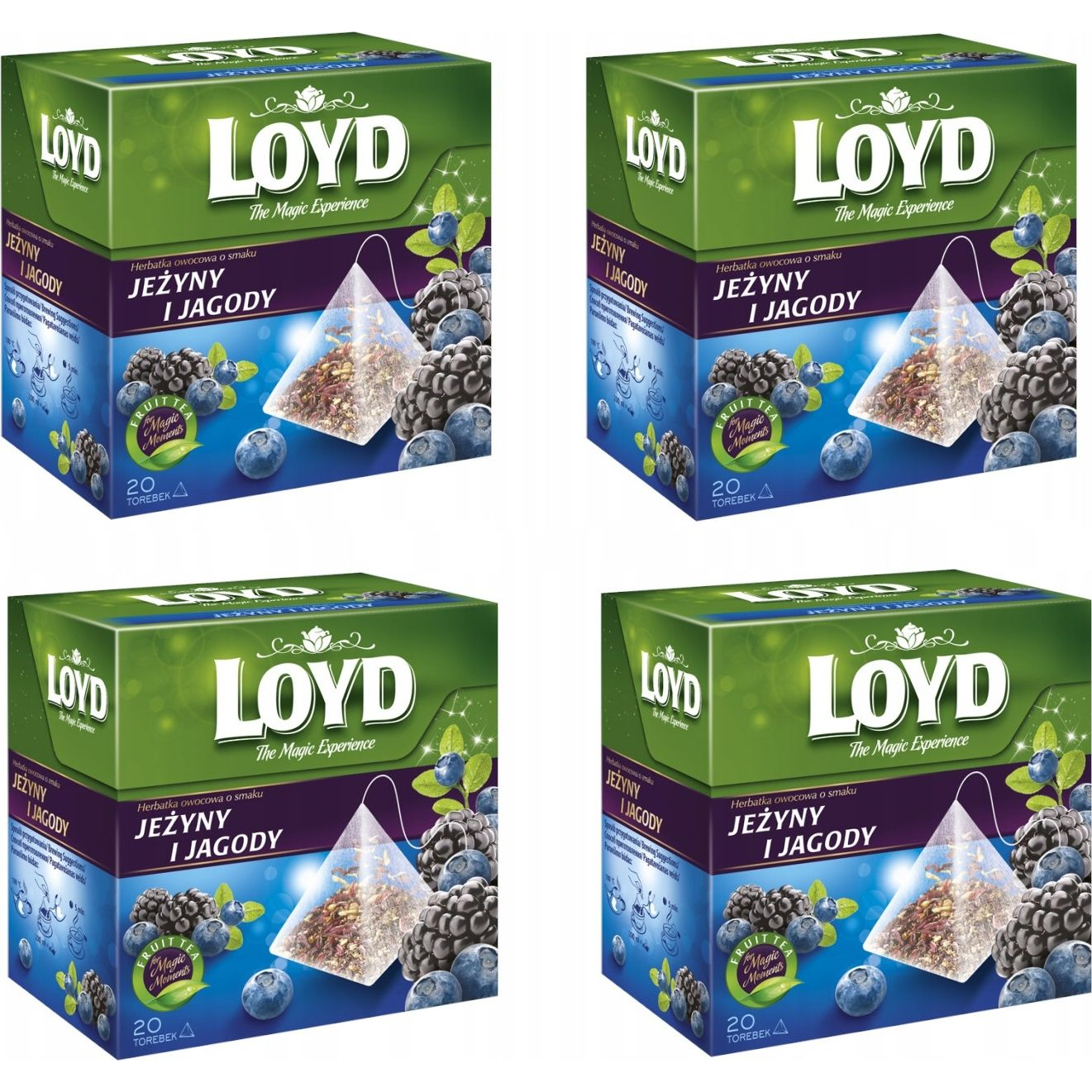 Loyd Tea Szeder-Áfonya 20x2g (3102335)
