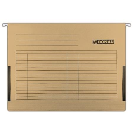 Donau 7420905-02 függőmappa oldalvédelemmel A4 barna (D7420B25) (D7420B25)