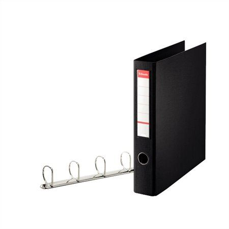 Esselte Standard 4-Ring Binders kroužkový pořadač A4 Černá