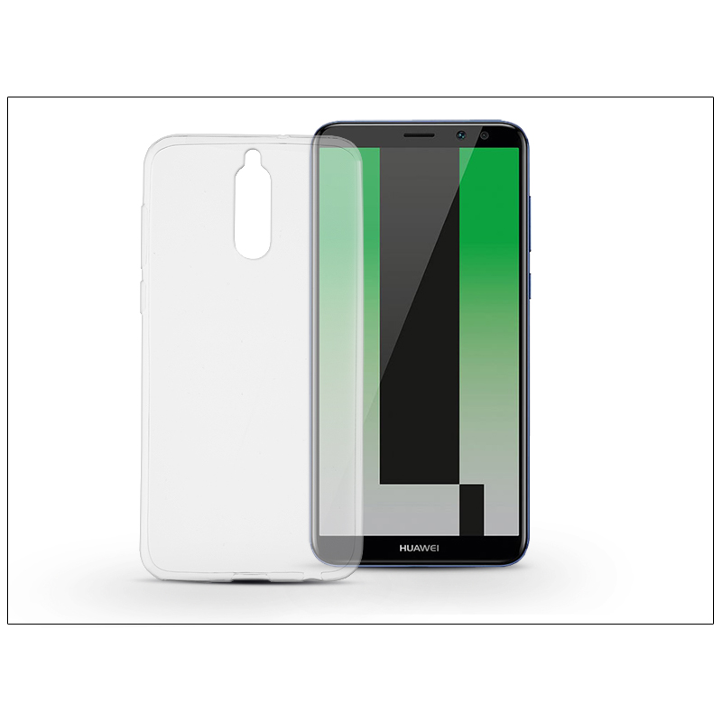 Haffner PT-4355 Huawei Mate 10 Lite ultravékony szilikon hátlap - Átlátszó (PT-4355)