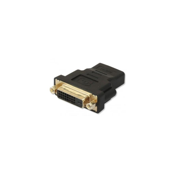 Techly DVI-D - HDMI F/F Zwart