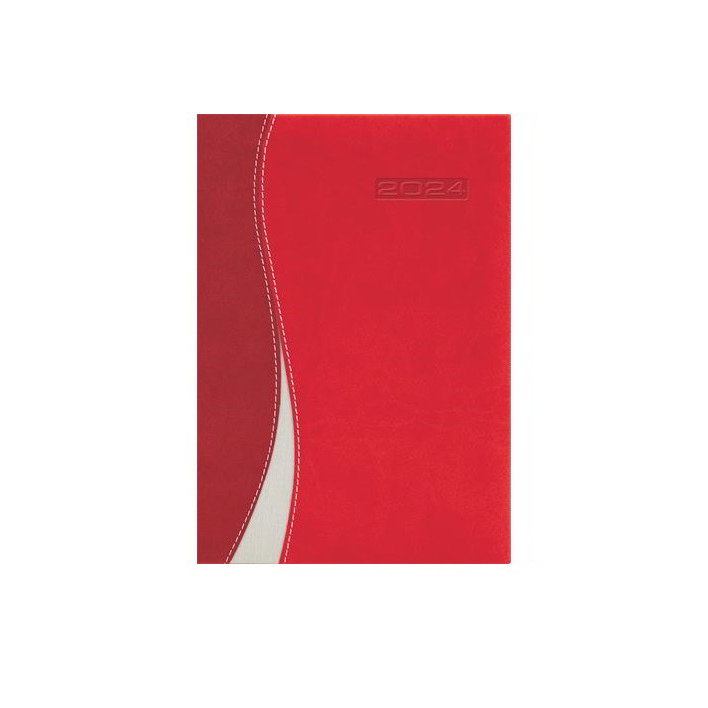 Dayliner Dubai A5 2024 Napi naptár - Piros (DL4AG-DUFA5NA-PP)