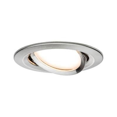 Beépíthető lámpa LED LED 6.5 W Paulmann 93446 Nova Nemesacél (matt) (93446)