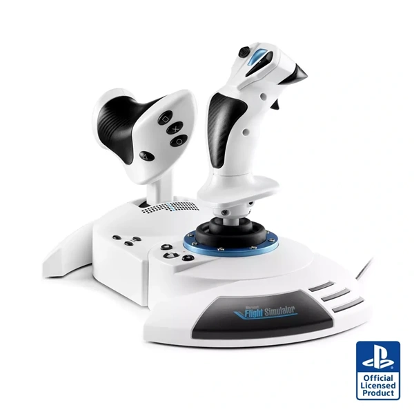Thrustmaster T.Flight Hotas 5 Microsoft Flight Simulator Edition Alb USB Simulator de zbor Digitală PC-ul, PlayStation 5, PlayStation 4
