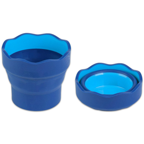 Faber-Castell 181510 Összecsukható ecsettál - Kék (181510)