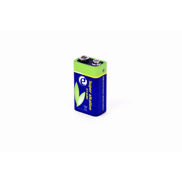 gembird Alkaline 9 V 6LR61-Batterie, Blister