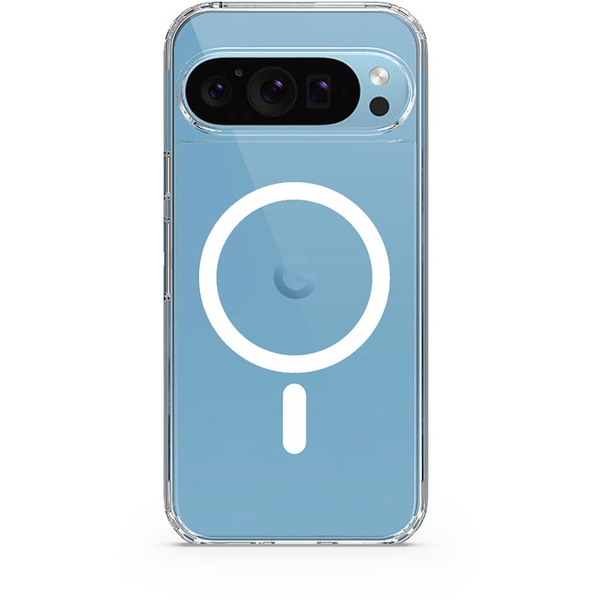 Spello Google Pixel 9a átlátszó mágneses tok