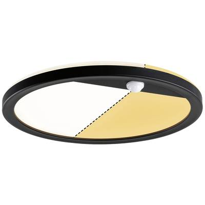 Paulmann (94708) Lamina PIR 2200K rd. schwarz LED-es mennyezeti lámpa LED 14 W Fekete (94708)
