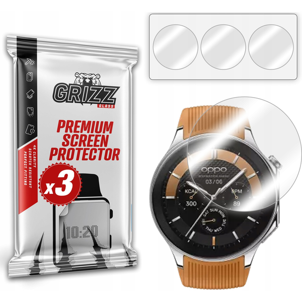  GrizzGlass Folia hydrożelowa GrizzGlass Hydrofilm do Oppo Watch X