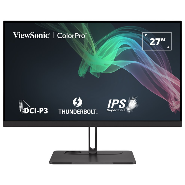 ViewSonic VP2776T-4K 27" 4K IPS Monitor Thunderbolt 4 - Fekete