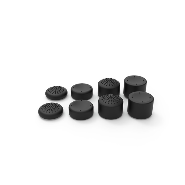 Hyperkin M07713 Pro Series Nintendo Switch 2 fekete hüvelykujj csúszásgátló csomag (8 db) (M07713)