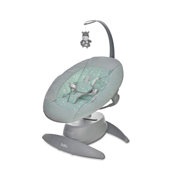 LORELLI Bella elektromos babahinta 9 kg-ig - Frosty Green Stars