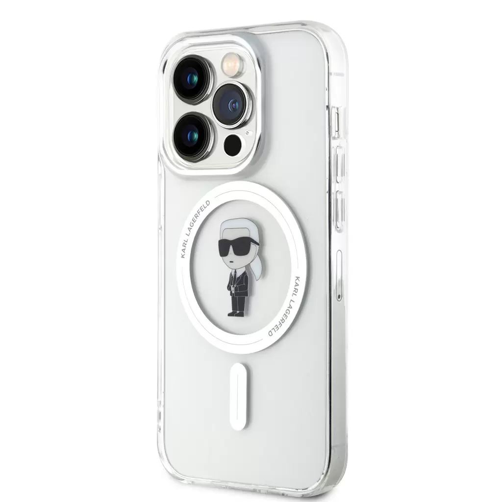 Karl Lagerfeld Apple iPhone 15 Pro tok átlátszó (KLHMP15LHFCKNOT) (KLHMP15LHFCKNOT)