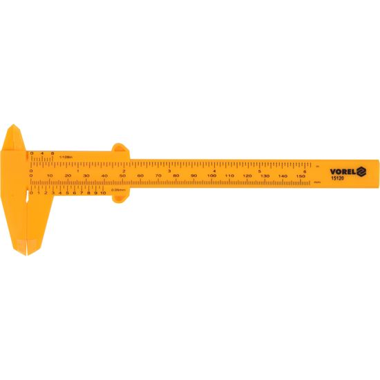 Vorel Műanyag Tolómérő 150 mm / 0,5 mm (15120)