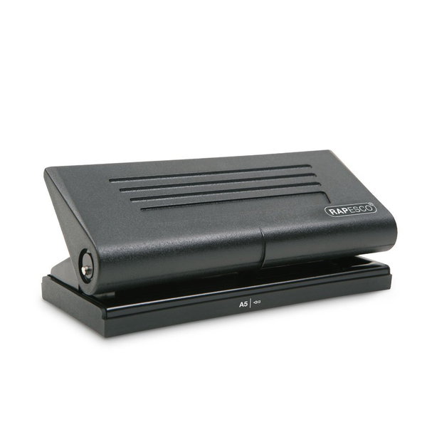 Děrovač stolní Rapesco černý