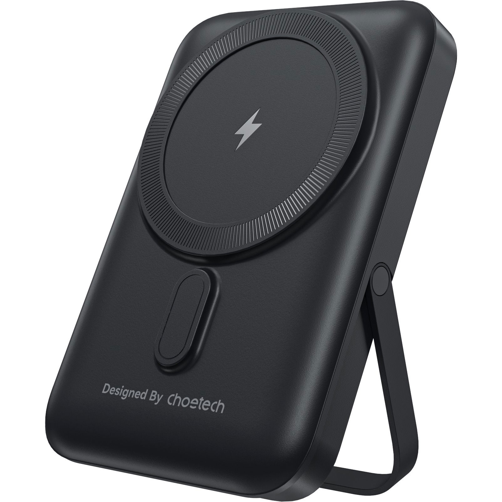 ChoeTech PD20W 10000mAh Magnetic Power Bank with holder black (B743-BK)