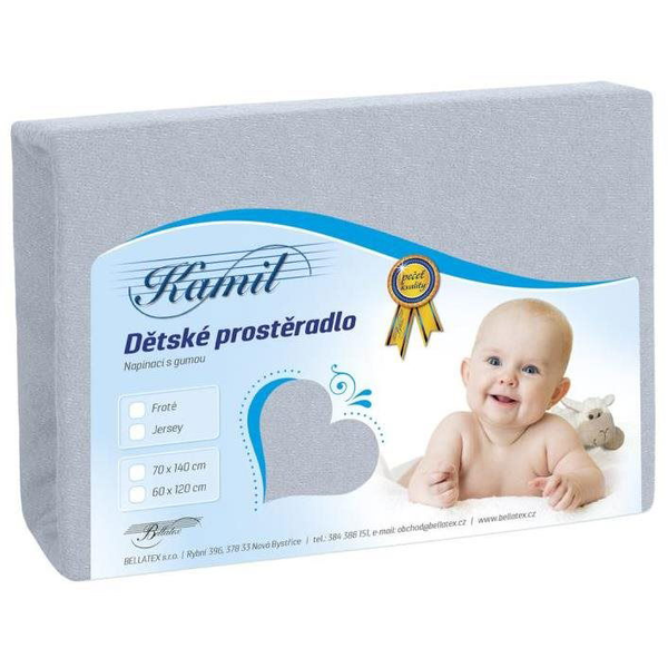 Bellatex gyermek - 70×140 cm - szürke