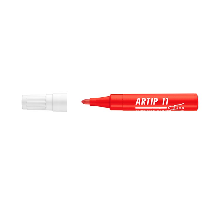 ICO Artip 11 1-3mm Alkoholmentes marker - Piros (9580016003)
