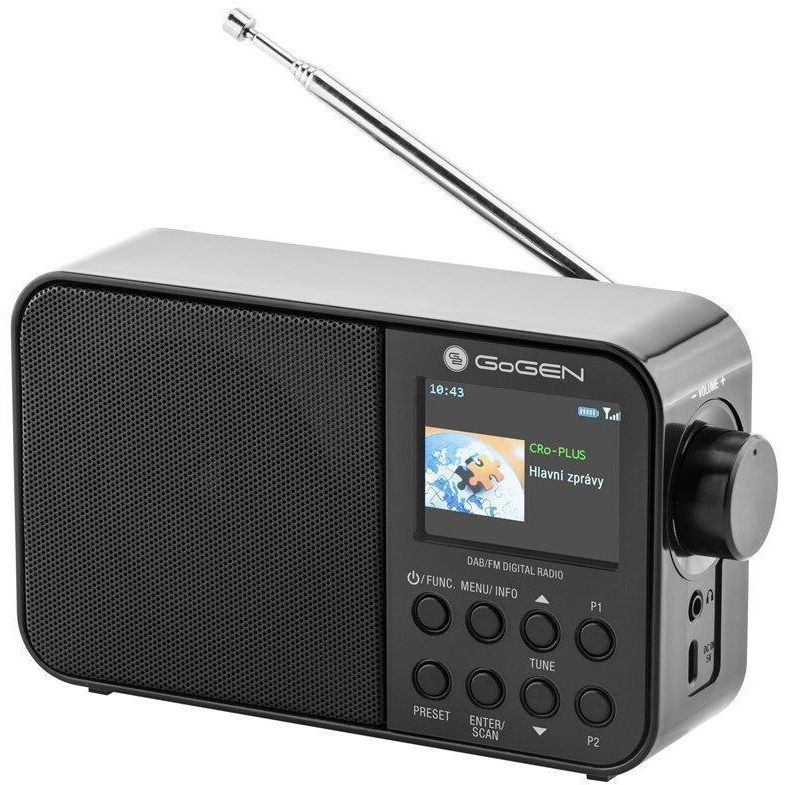 Gogen DAB 500 BT C, fekete (DAB 500 BT C)