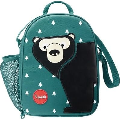 3 Sprouts Lunch Bag dla Dzieci Miś 3+ 3 Sprouts
