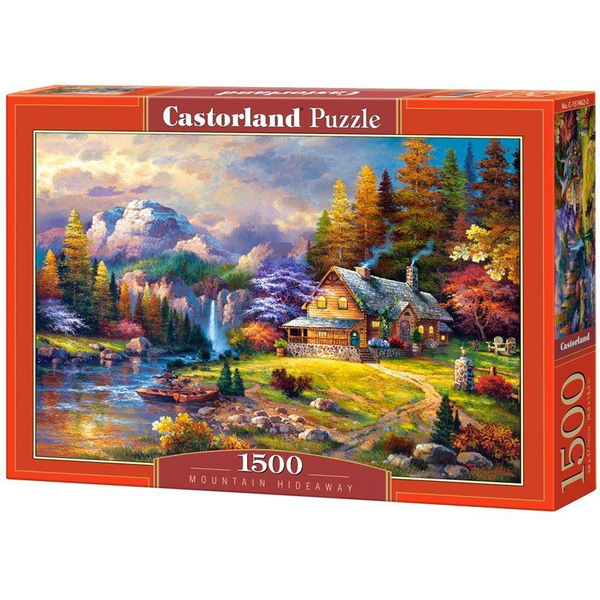 Castorland Mountain hideaway 1500 pcs Puzzle rompecabezas 1500 pieza(s) Hada