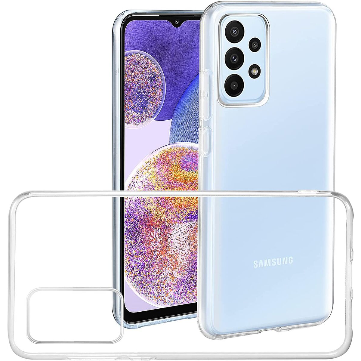 Fusion Samsung Galaxy A25 5G / A24 4G Tok - Átlátszó (FSN-BC-U2M-A25-TR)