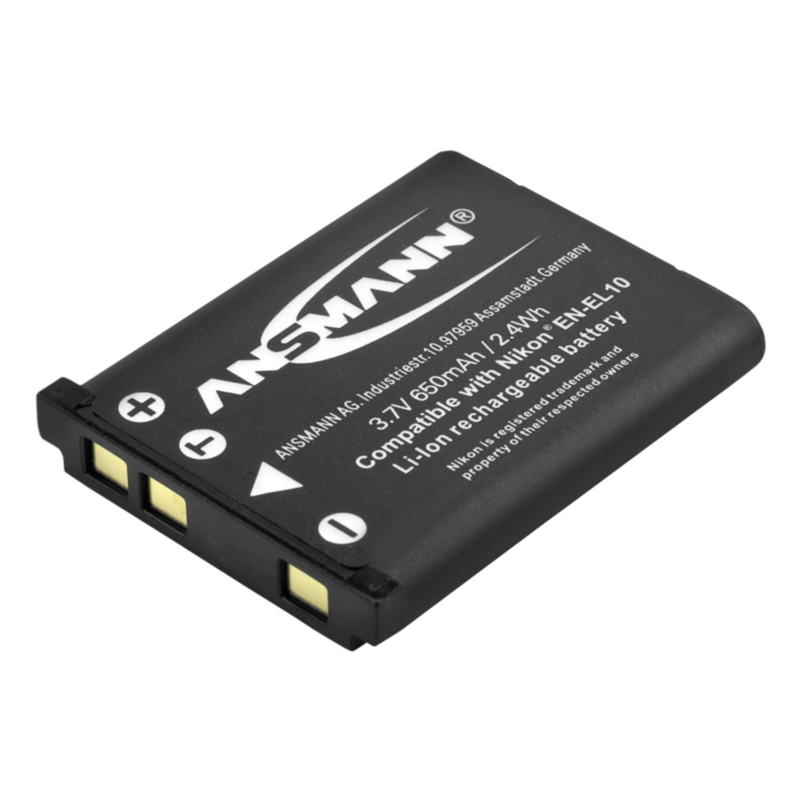 Ansmann A-Nik EN EL 10 akkumulátor Nikon fényképezőgépekhez 650mAh (1400-0037)