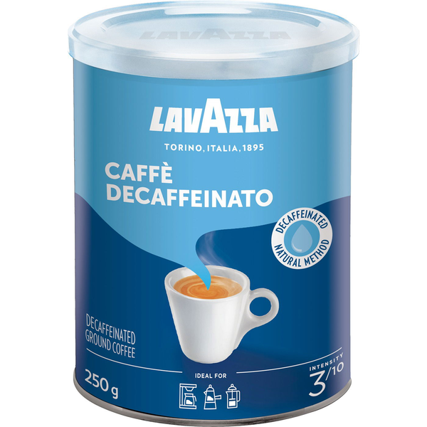 Lavazza DEK Caffee Decaffeinato 250gr Tin