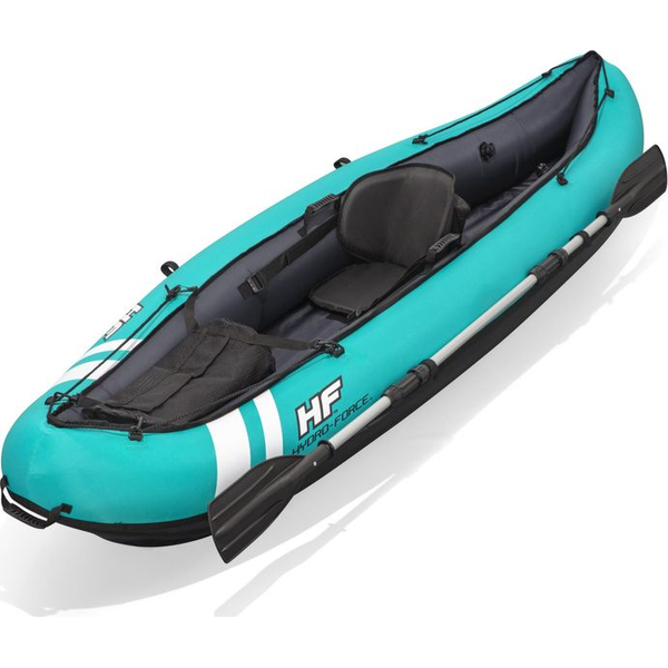 Bestway 65118 kayak da sport 1 persona(e) Nero, Turchese Nylon, Cloruro di polivinile (PVC) Kayak gonfiabile