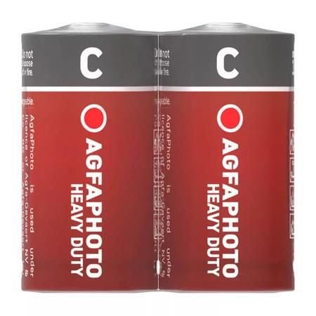 Agfaphoto Heavy Duty Szén-cink Babyelem C (2db /csomag) (APFCS)