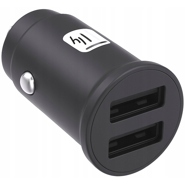 Ładowarka Techly Ładowarka samochodowa 2x USB-A 24W/4.8A 5V