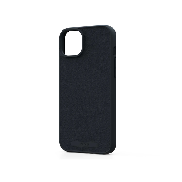 Njord byELEMENTS Suede MagSafe mobiltelefon etui 17 cm (6.7") Cover Sort