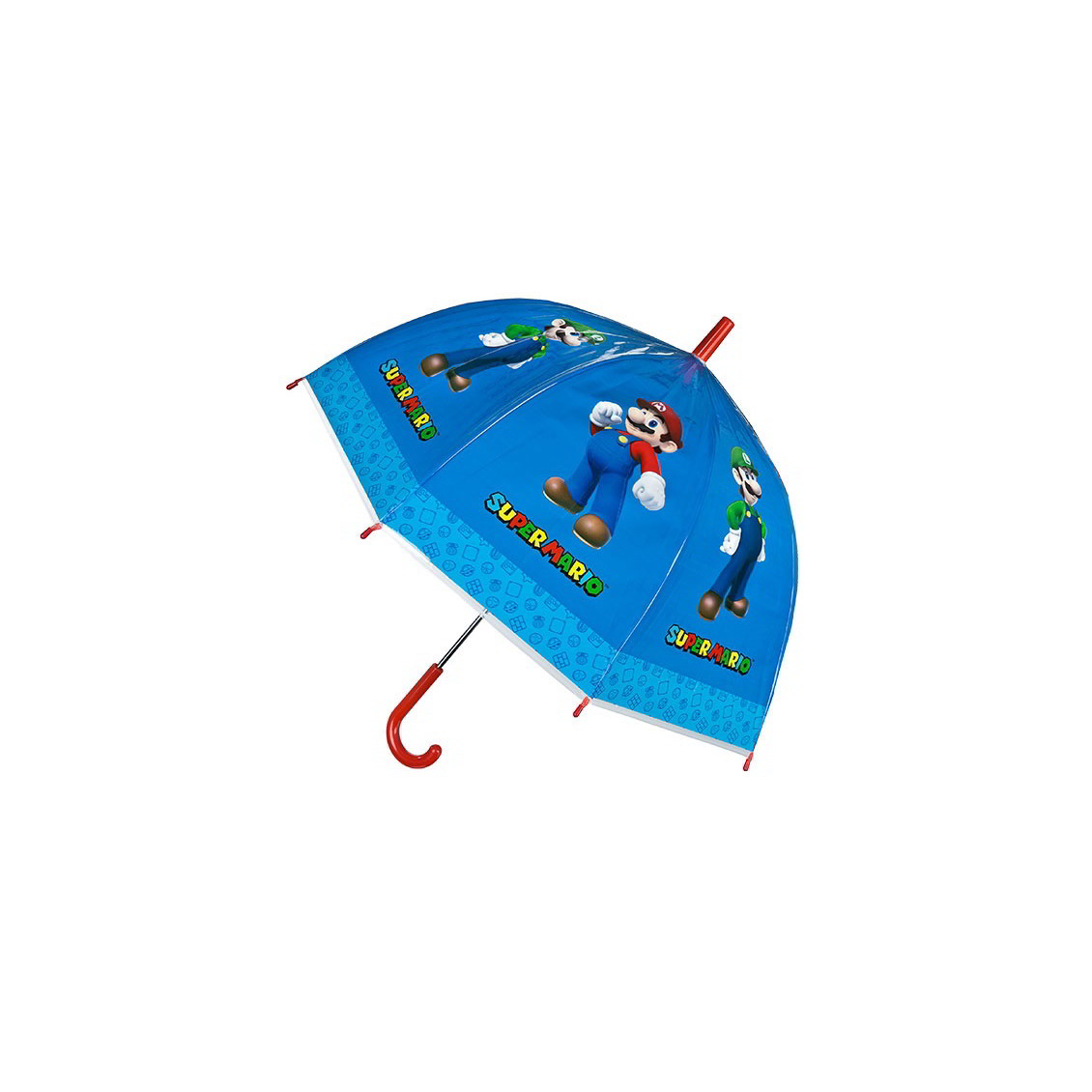 Kids Licensing SUMB7202 Gyermek esernyő - Super Mario minta (SUMB7202)