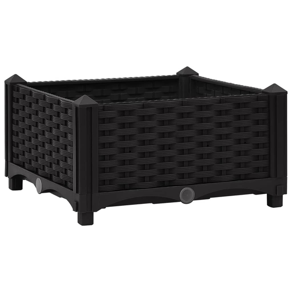 Повдигната леха vidaXL, 40x40x23 см, полипропилен, 1.64 Kg
