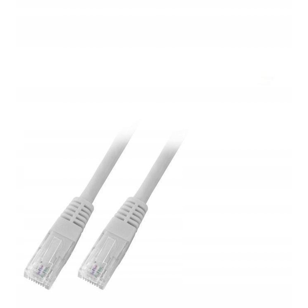 Kabel krosowy patchcord securityNET UTP kat.6 szary 2m PVC PC-6UTPPVC-GY2