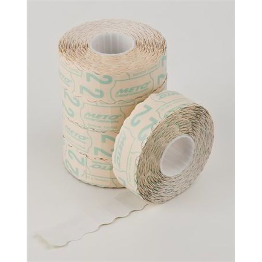 Meto Árazógépszalag 22x12 mm - Fehér (5 tekercs ) (5999520472013)